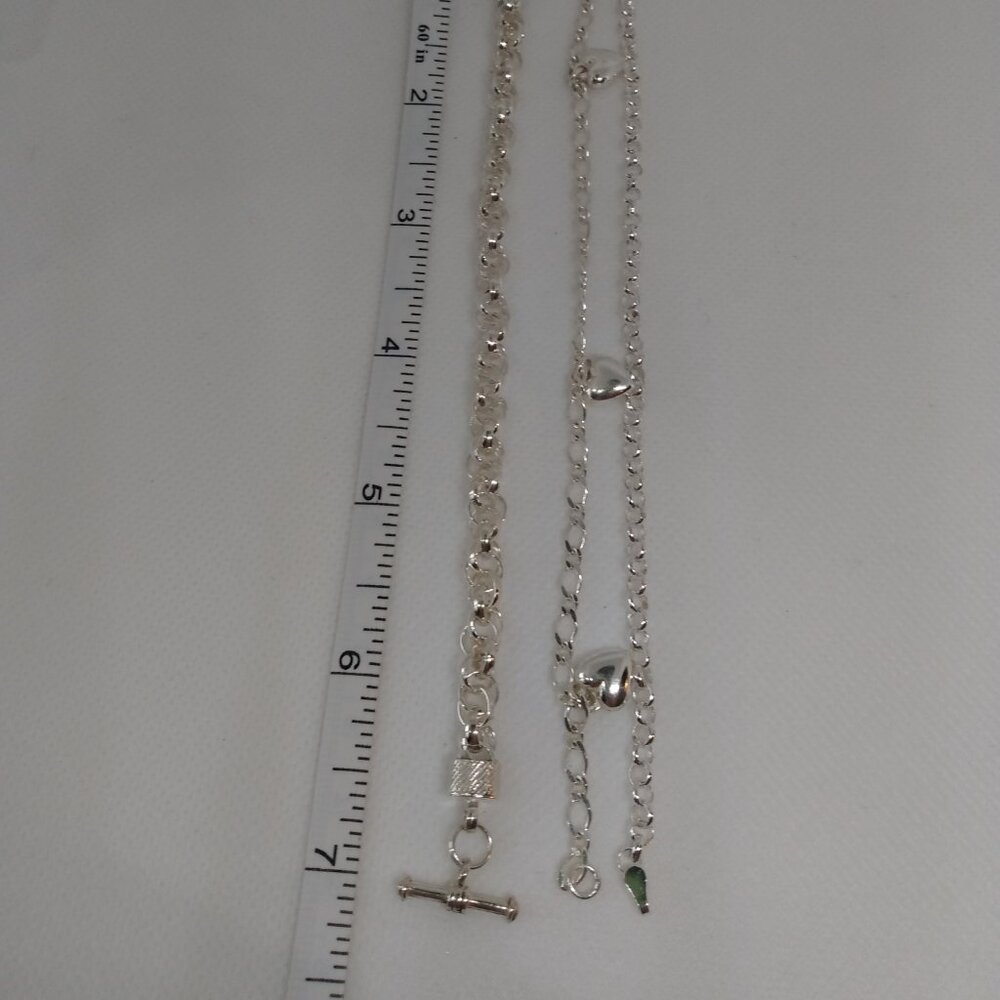 3 Solid Silver Bracelets! - image 2